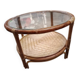 Rattan table