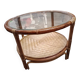 Rattan table