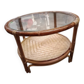 Table en rotin