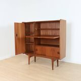 vintage teak highboard
