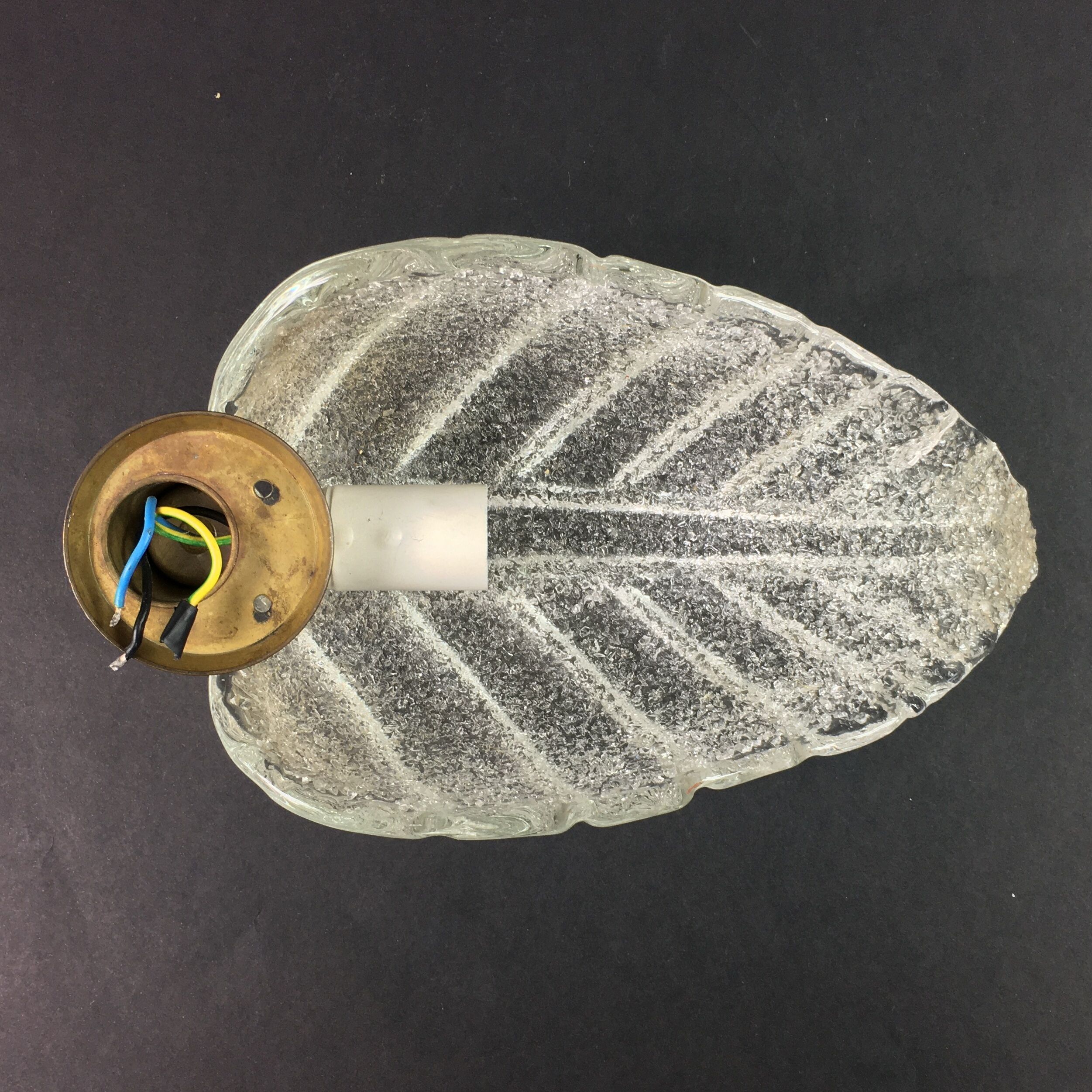 Italian Murano glass sconce from Barovier & Toso, 1950s