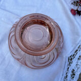 Bol en verre rose