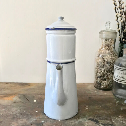 Enamelled coffee maker