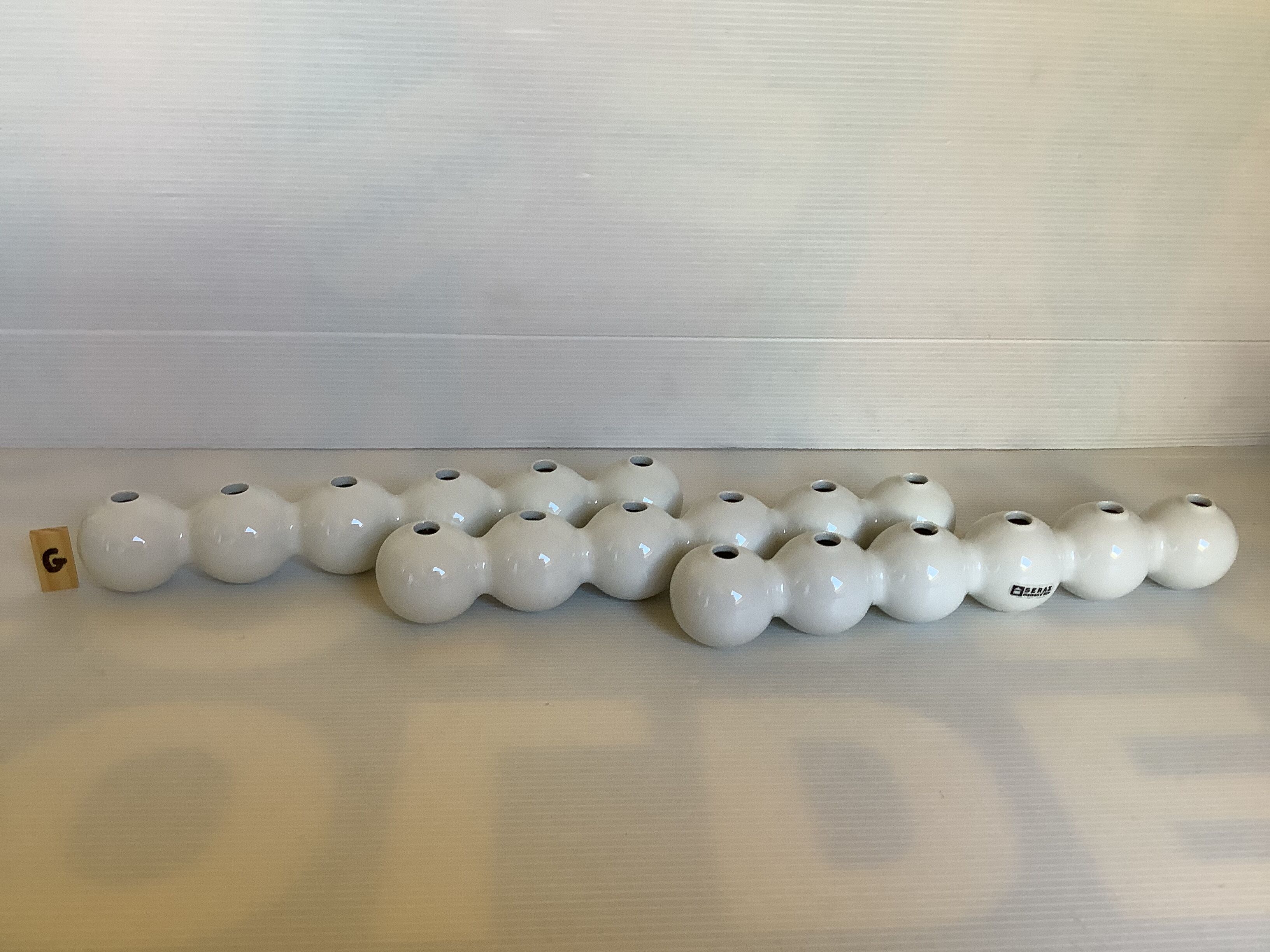 3 spades flowers farandoles design René Barba Serax