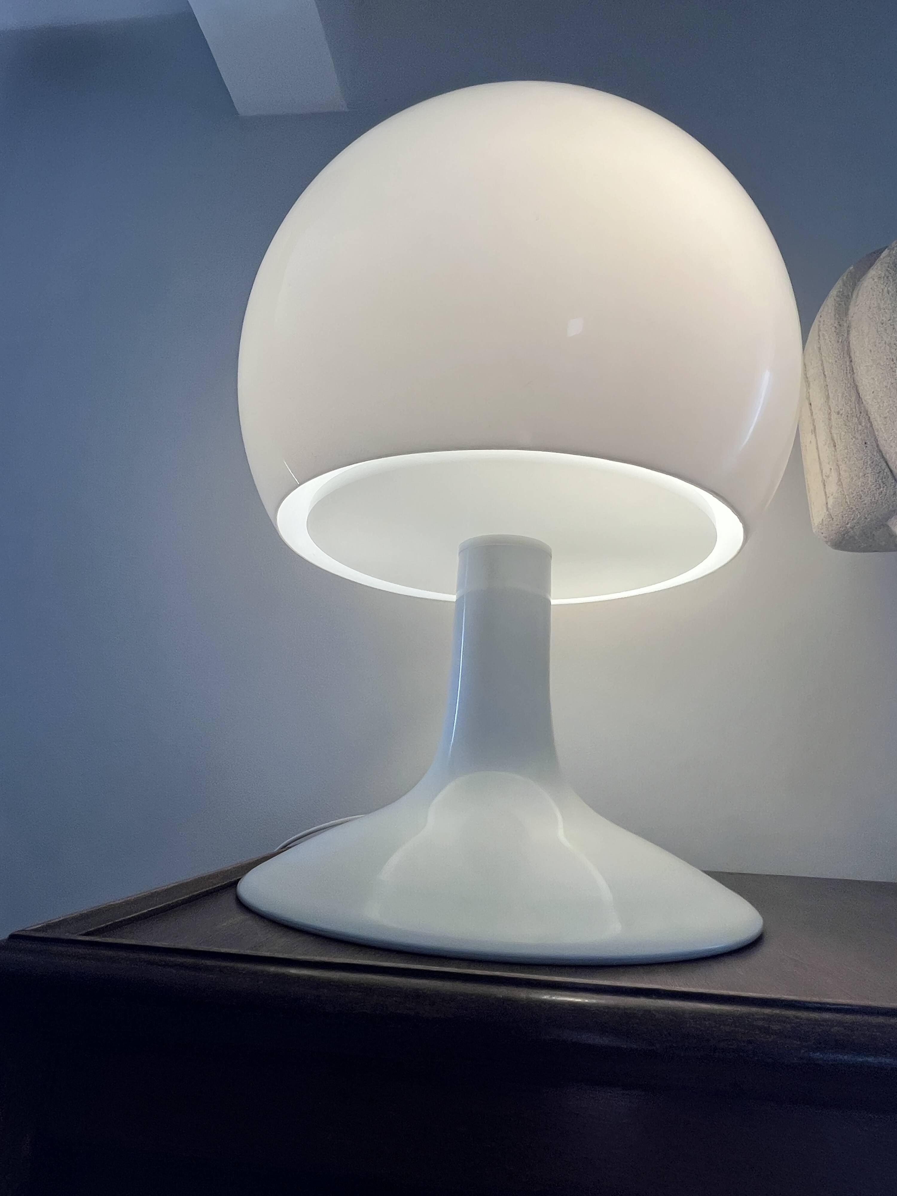 lampe champignon design des années 70