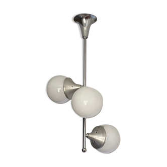 Lustre « spoutnik » 3 globes. 1970. space age.-