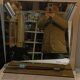 Vintage bathroom mirror