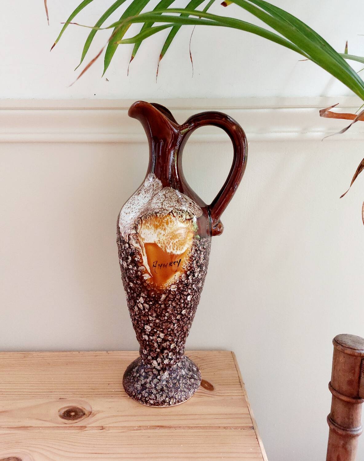 Fat Lava Annecy Vintage Souvenir Pitcher Vase