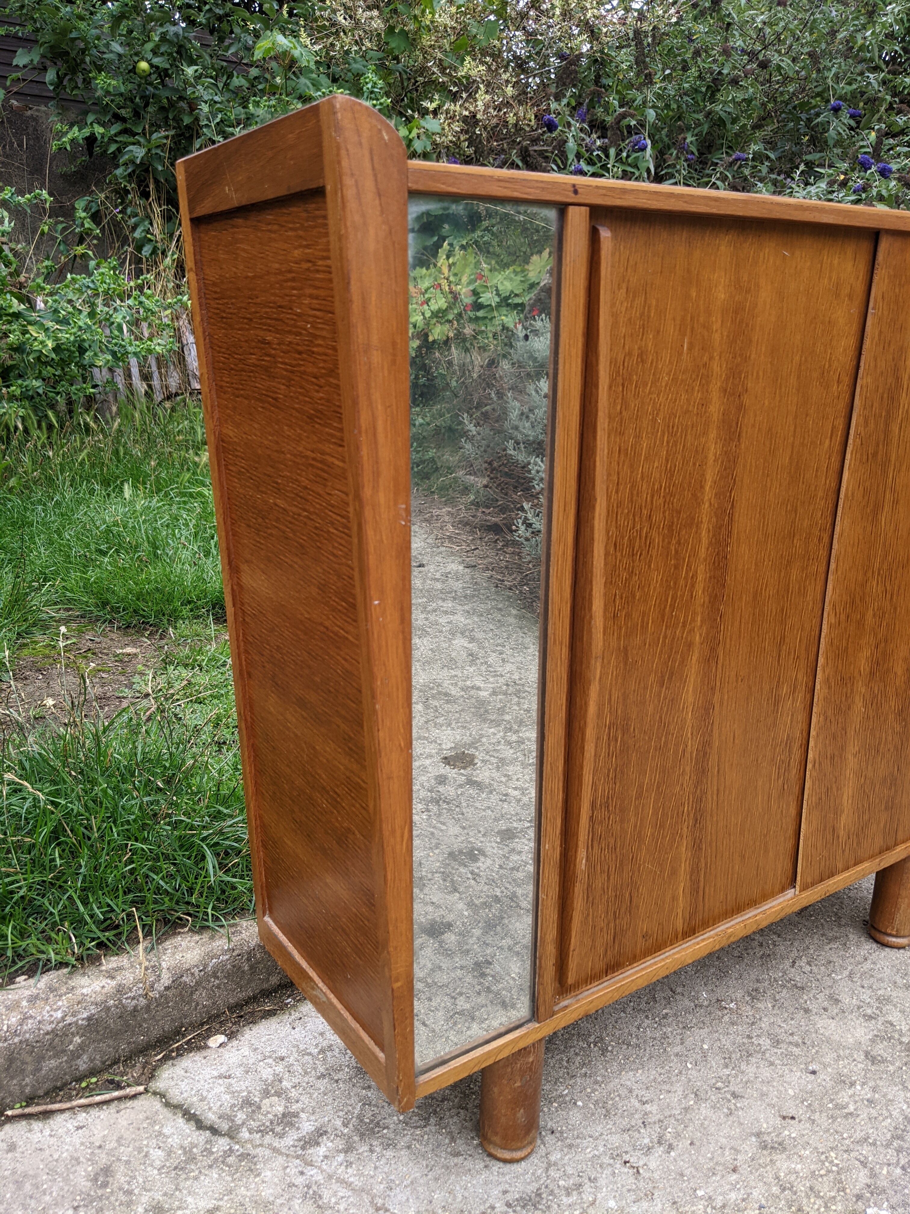 Old vintage Scandinavian doll wardrobe circa 1970