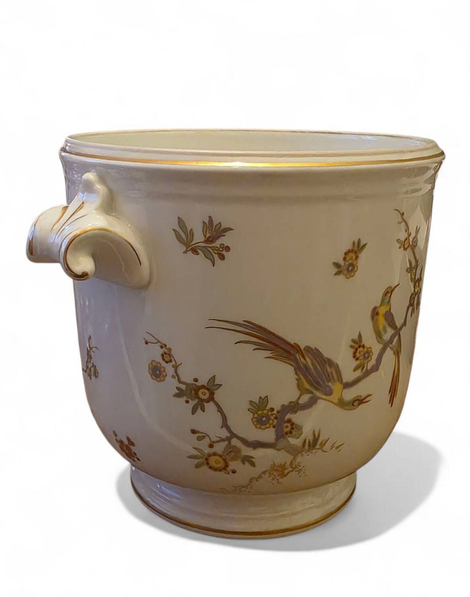Cache pot Richard Ginori en porcelaine italienne, circa 1960