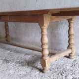 Table de ferme avec rallonges