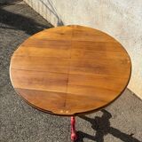 19th century cast iron bistro pedestal table