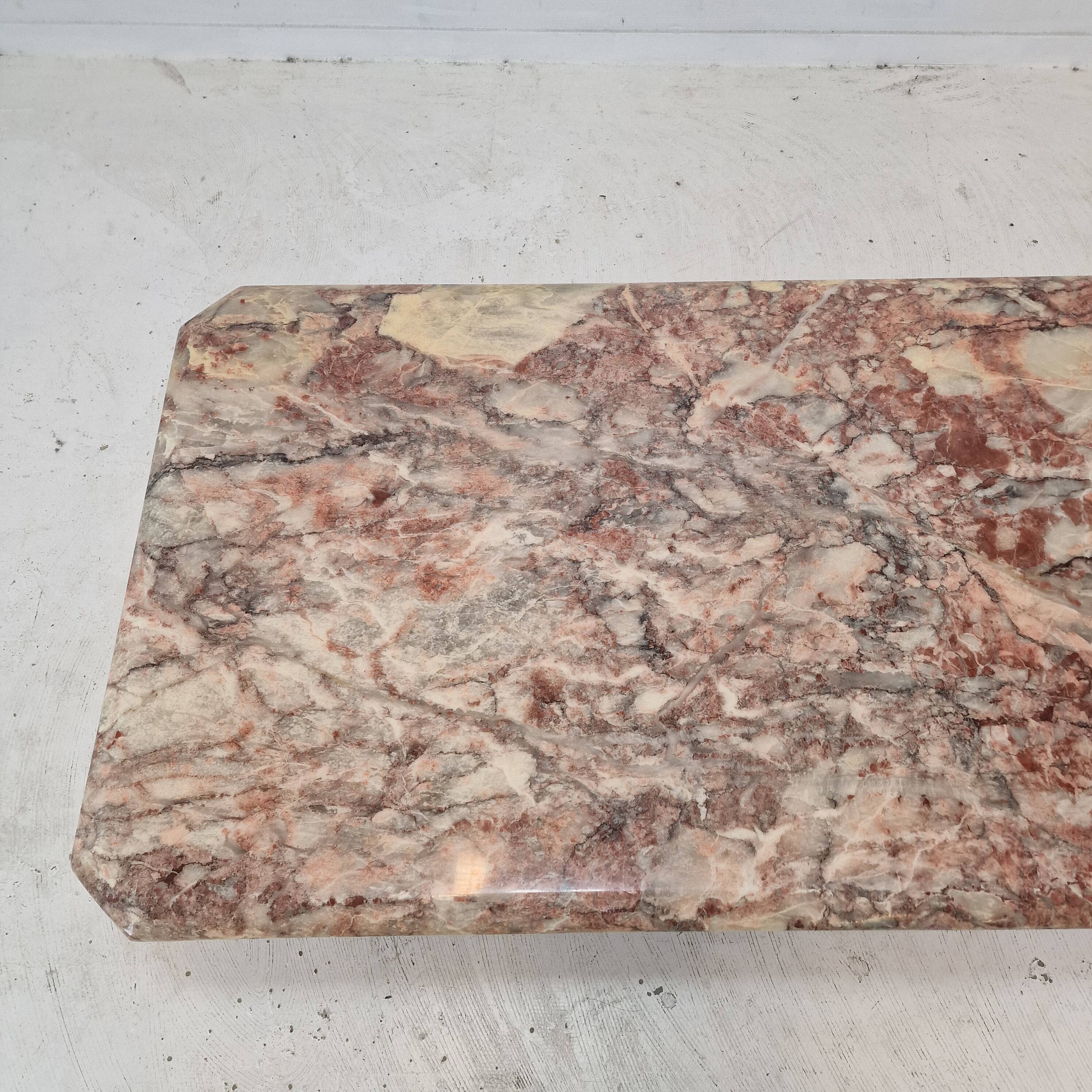 Italian Marble Coffee Table, 1980s