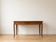 Vintage 1950s wooden dressing table console.