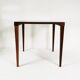 Minimalist rosewood table, Denmark, 1960s