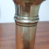 Copper candle holder