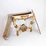 19th Century Italian Louis XVI Style Carved Wood console Planter