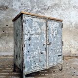 Industrial cabinet sideboard steel
