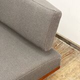 Mid Century Design Extendable Three-Seat Sofa or Daybed by Hans Bellmann for Wilkhahn