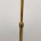 Articulated brass floor lamp