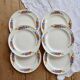 6 dessert plates earthenware Royal Sphinx Maastricht - Floral pattern
