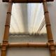 Bamboo wood mirror