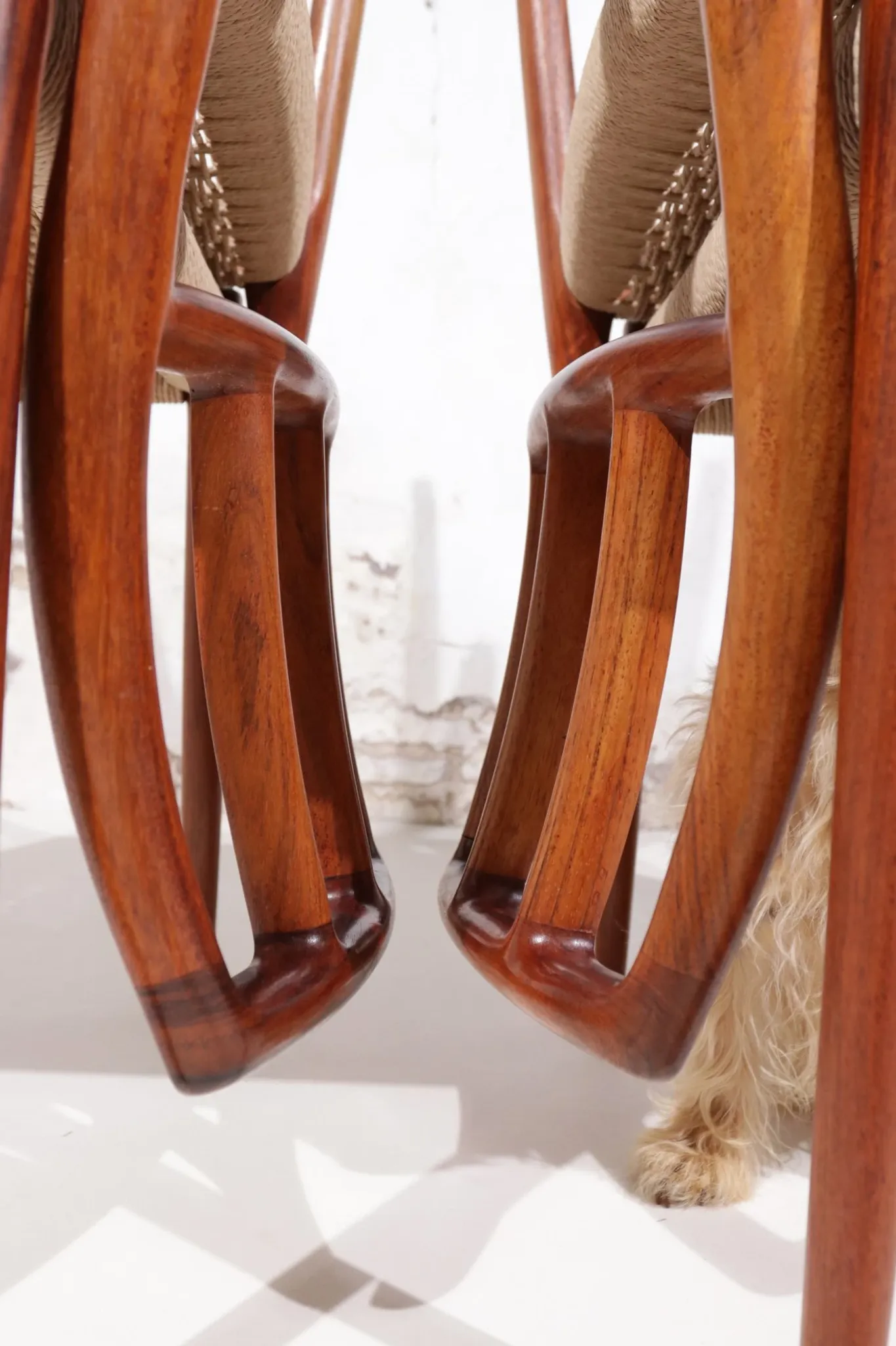 Set of 4 Niels Moller Model 83 rosewood dining chairs, Denmark, 1975