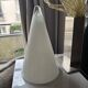 Vintage white opaline lamp teepee habitat