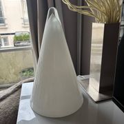 Vintage white opaline lamp teepee habitat