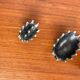 Stackable metal ashtray hedgehog mid-century USSR, 1960s, set of 6