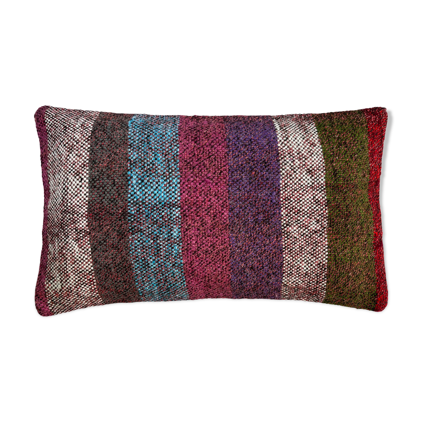 Vintage Turkish Kilim Cushion Cover, 30 x 50 cm