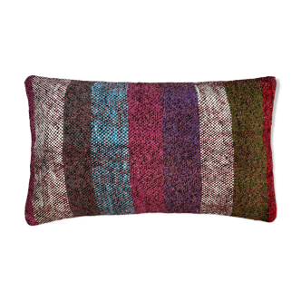 Vintage Turkish Kilim Cushion Cover, 30 x 50 cm