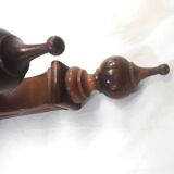 Carved wood side table. 1950s