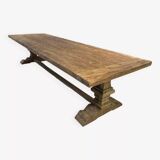 Spirito monastery table in solid oak - length 280 cm