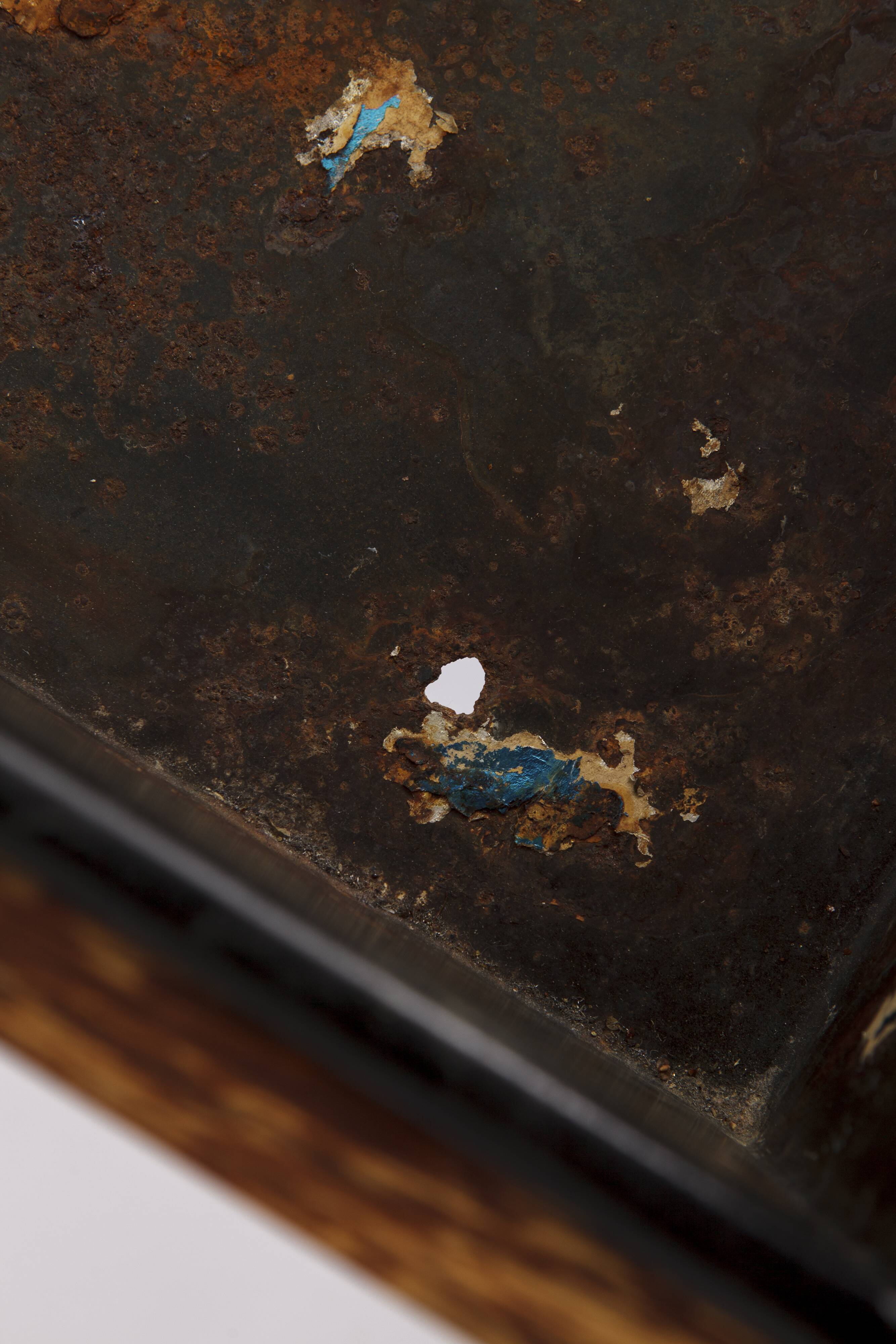 Vintage set, side table + flowers pot table, 1960s