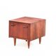 Vintage teak bedside table in Scandinavian style - France, 1960s