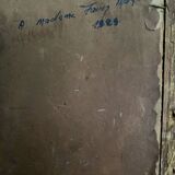 Old framed oil on panel “landscape”