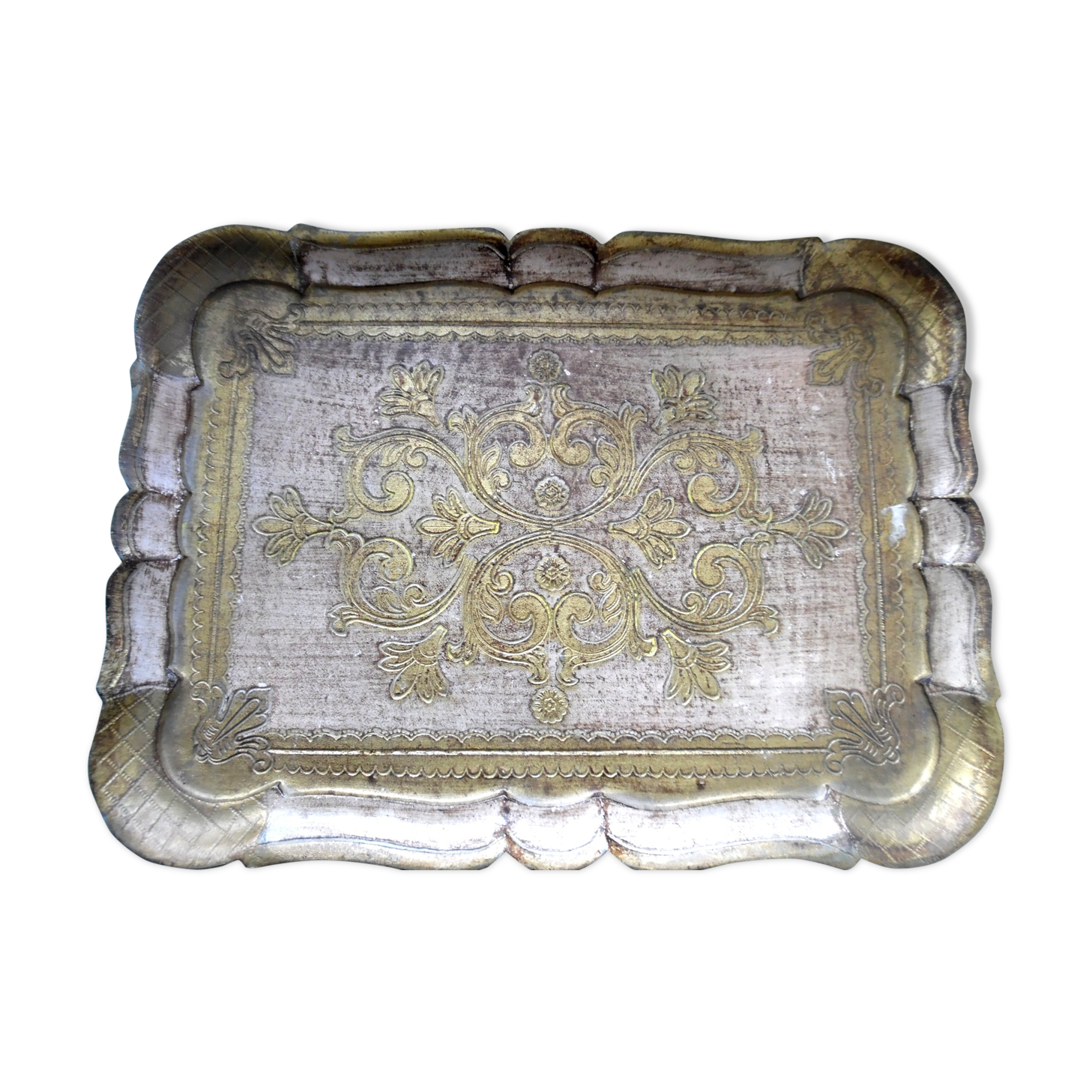 Florentine serving tray
