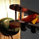 Wall lamp "Airplane" 1980s