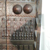 Old Dogon attic door
