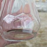 Glass and silver-plated sugar shaker Christofle