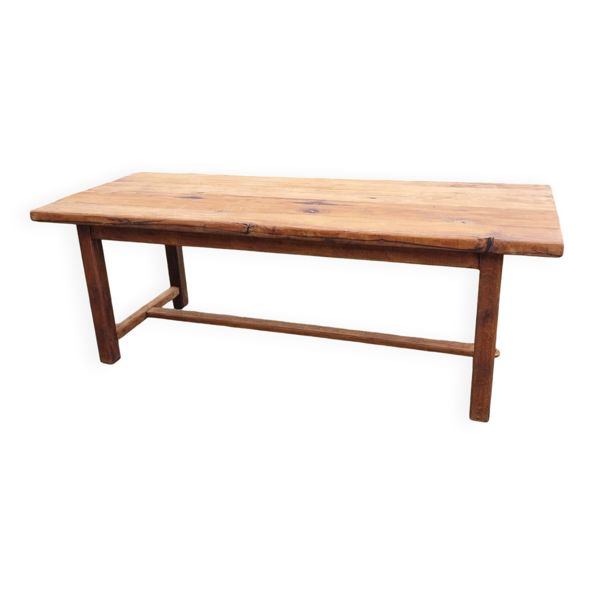 Antique oak farmhouse table