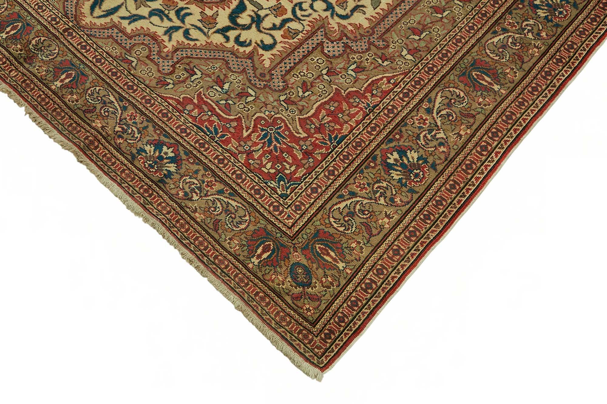 Turkish Wool Vintage Kayseri Rug 198 cm x 298 cm