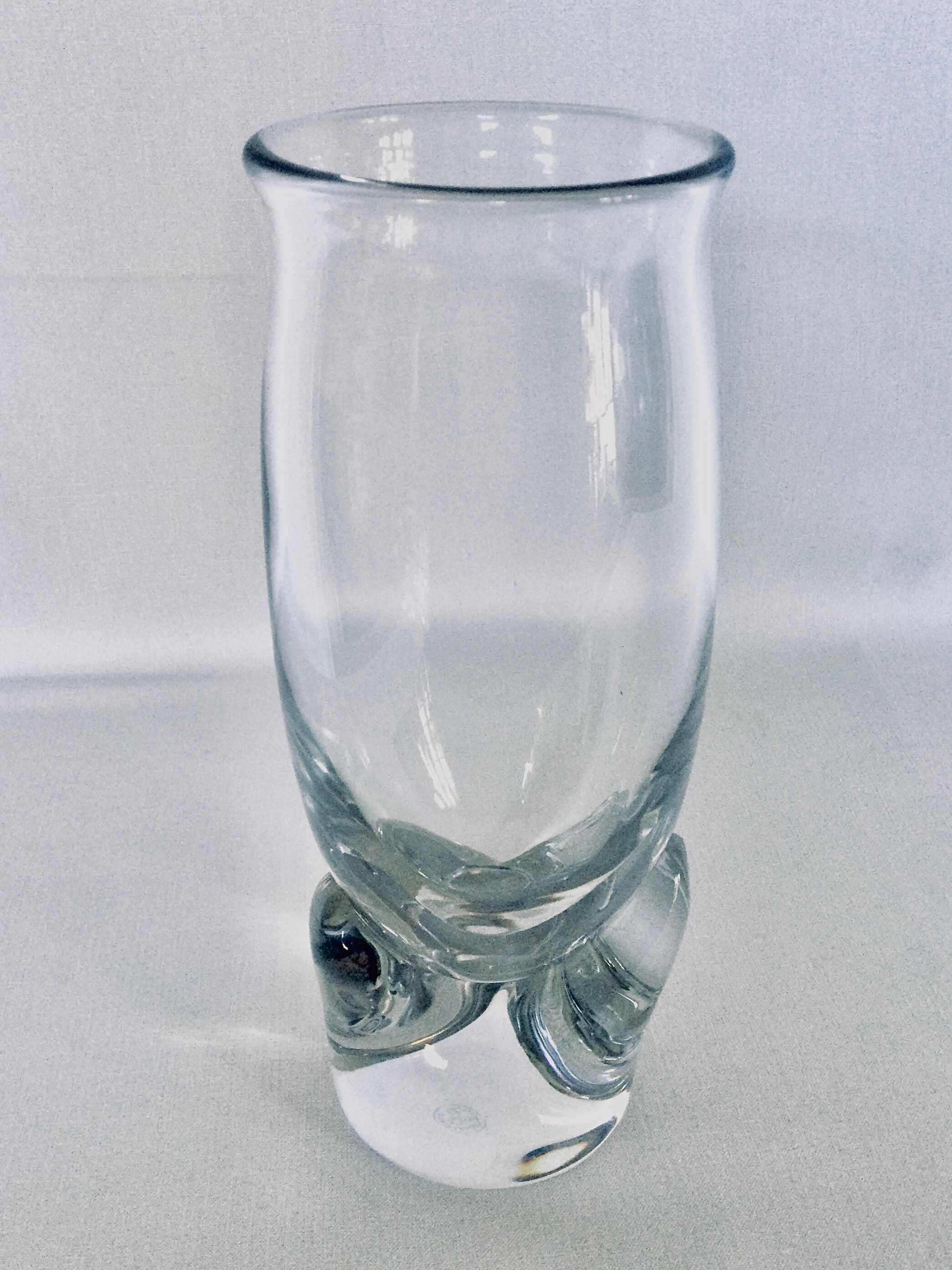 Baccarat crystal vase