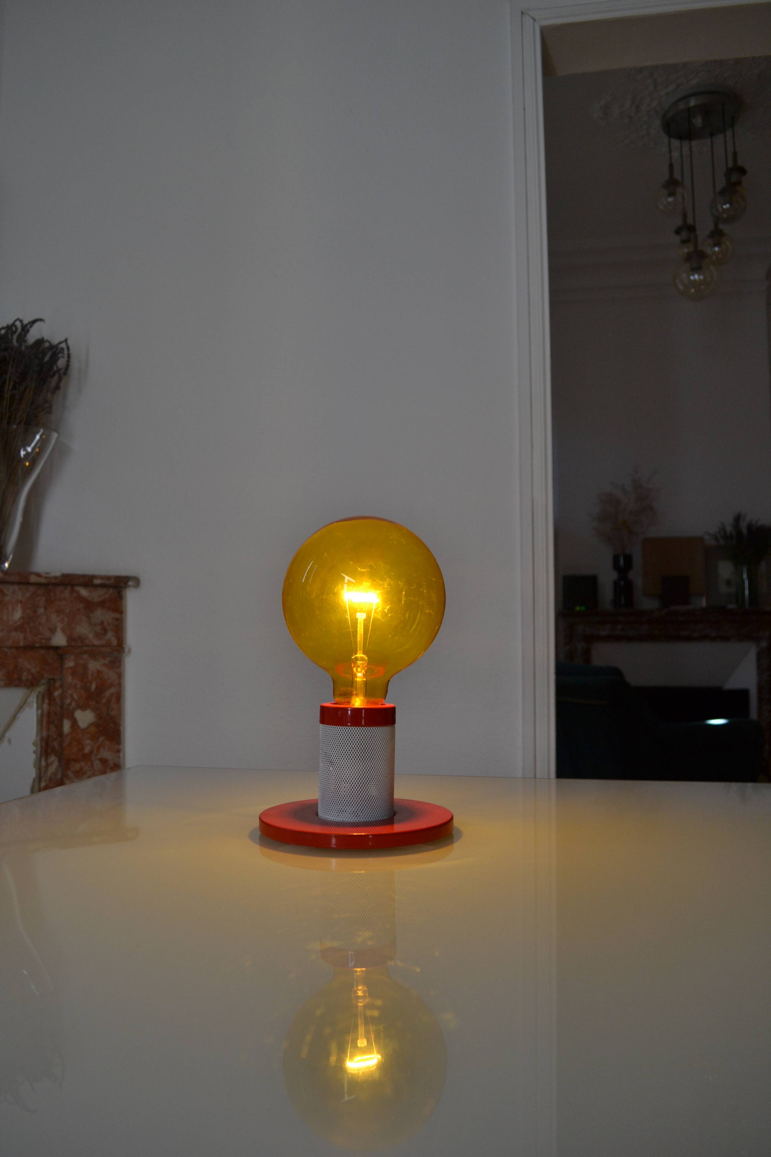 postmodern table lamp Italy 1980s 1980