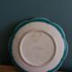 Vide poche fleur turquoise estampillé LBMDJ