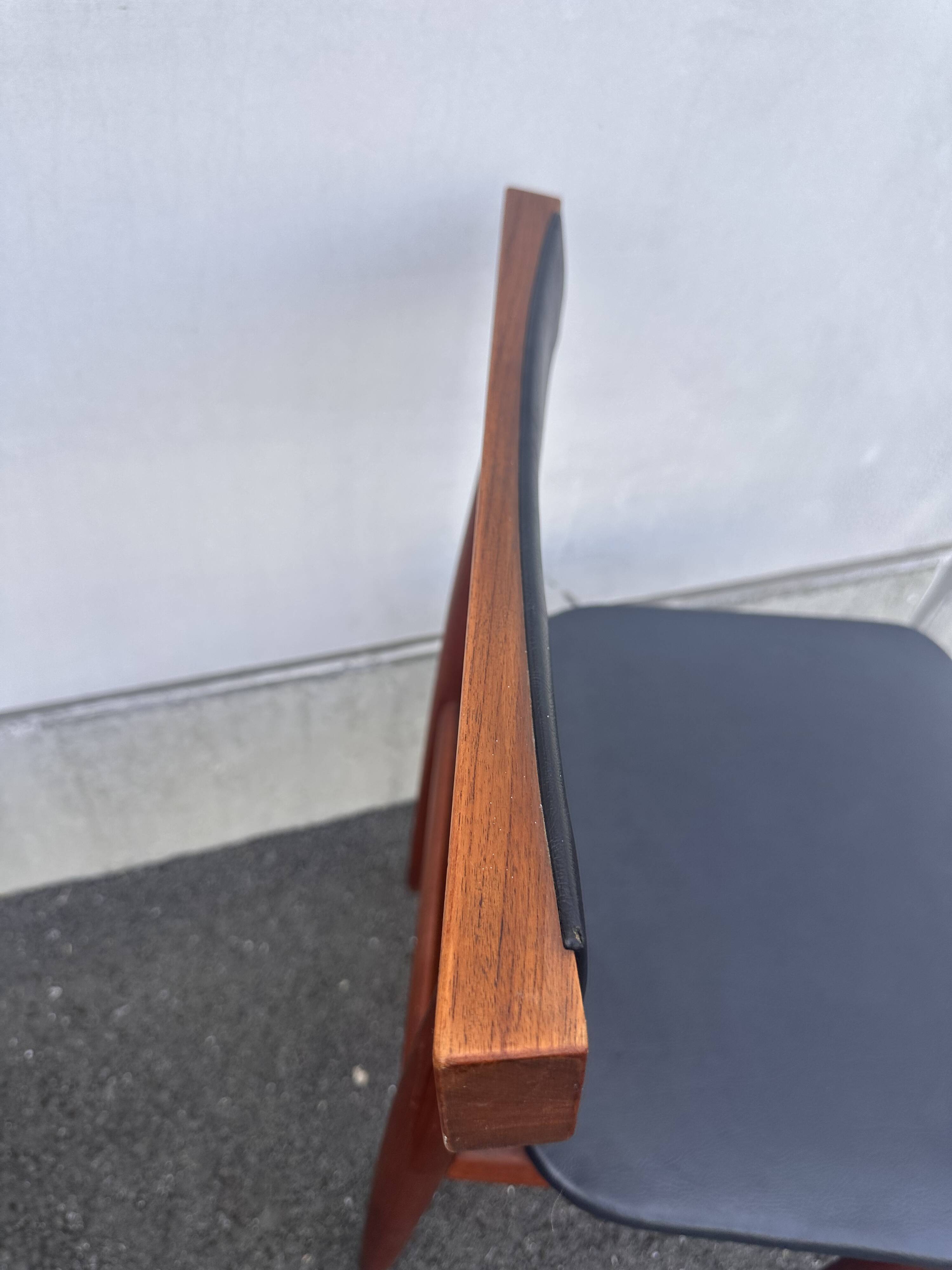 4 teak chairs, Hans Olsen for Frem Røjle – Denmark – 1960