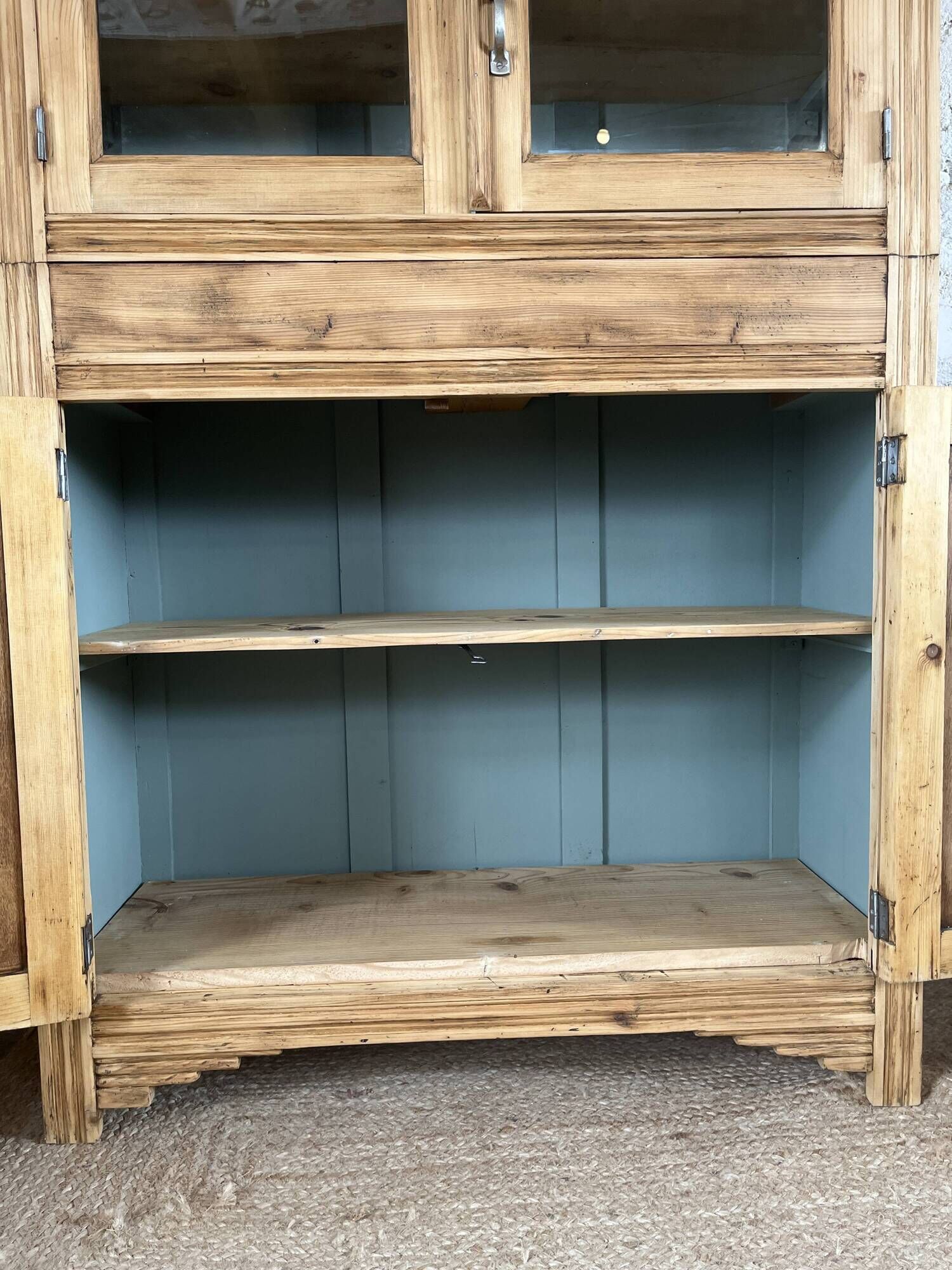 Art Deco sideboard in fir wood