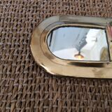 Brass mirror