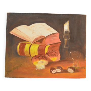 Nature morte châtaignes